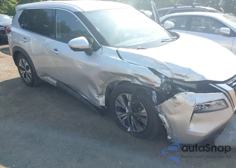 2021 Nissan Rogue Sv из США, поврежденный, VIN 5N1AT3BB8MC736504